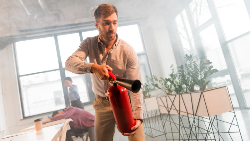 conventional fire extinguisher