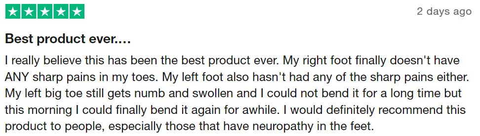 nooro customer trustpilot 1