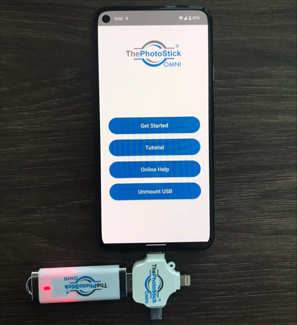 thephotostick omni on android