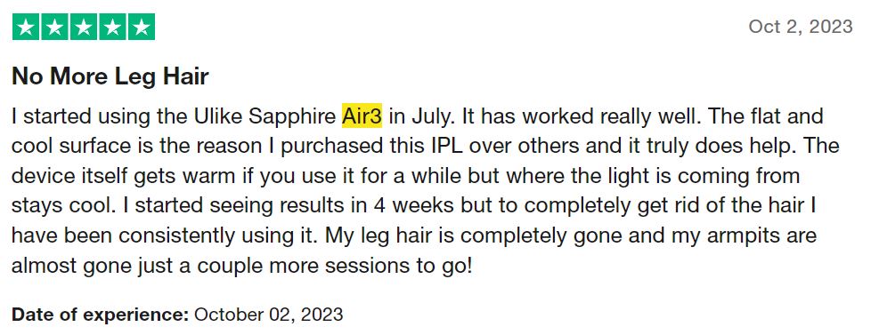 ulike customer feedback 2