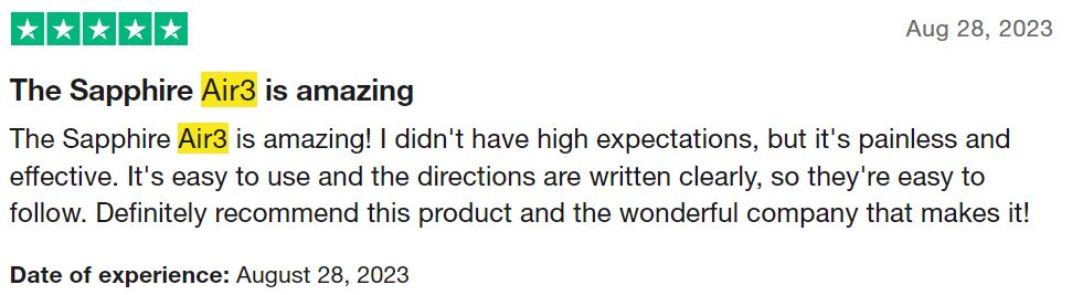 ulike customer feedback 3