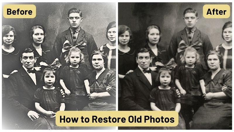 ways to restore old photos